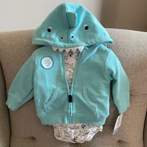 2pc Character Hoodie w/ Matching Bodysuit *3 mo*